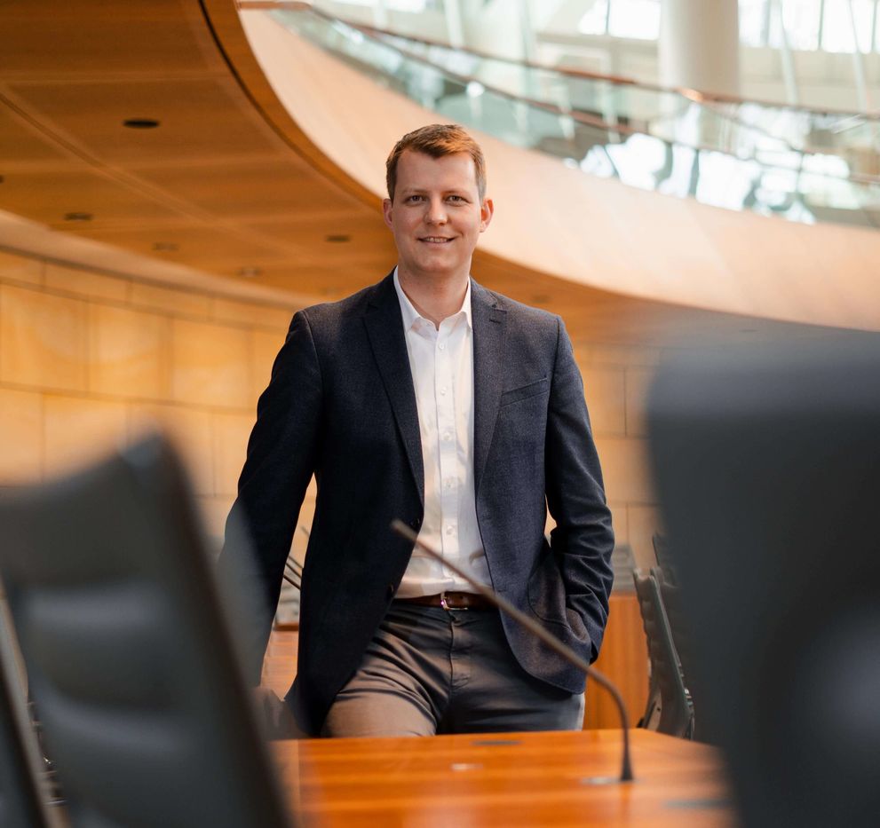 Henning Höne im Landtag NRW